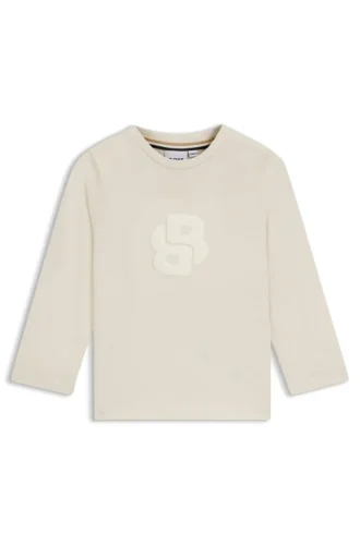 Kinder-T-Shirt aus Baumwolljersey mit Double-B-Monogramm