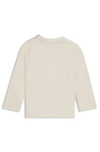 Kinder-T-Shirt aus Baumwolljersey mit Double-B-Monogramm
