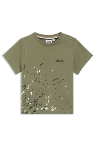 Kinder-T-Shirt aus Baumwolljersey mit Druckmotiv