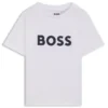 Kinder-T-Shirt aus Baumwolljersey mit Kontrastlogo