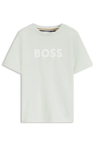 Kinder-T-Shirt aus Baumwolljersey mit Logo-Print