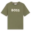 Kinder-T-Shirt aus Baumwolljersey mit Logo-Print Kinder-T-Shirt aus Baumwolljersey mit Logo-Print