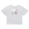Kinder-T-Shirt aus Baumwolljersey mit saisonalem Logo