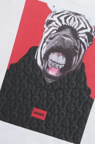 Kinder-T-Shirt aus Baumwollmischung mit saisonalen Motiven