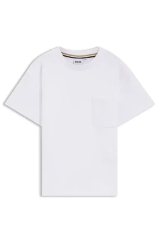 Kinder-T-Shirt aus Interlock-Baumwolle mit Double-B-Monogramm