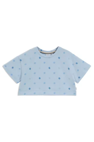 Kinder-T-Shirt aus Stretch-Baumwolle mit Double-B-Monogrammen