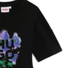 Kinder-T-Shirt-Kleid aus Baumwolle mit Logo-Motiv Kinder-T-Shirt-Kleid aus Baumwolle mit Logo-Motiv