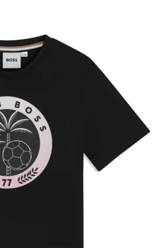 Kinder-T-Shirt mit Druckmotiv aus Baumwolle