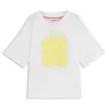 Kinder-T-Shirt mit Flammen-Logo aus Baumwolle
