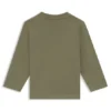 Kinder-T-Shirt mit Logo-Motiv aus Baumwolljersey