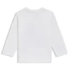 Kinder-T-Shirt mit Logo-Motiv aus Baumwolljersey