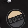 Kinder-T-Shirt mit Logo-Motiv aus Baumwolljersey