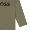 Kinder-T-Shirt mit Logo-Motiv aus Baumwolljersey