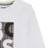 Kinder-T-Shirt mit Logo-Motiv aus Baumwolljersey