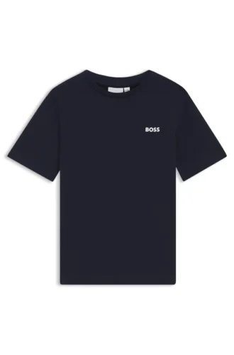 Kinder-T-Shirt mit Logo-Print aus Baumwolljersey