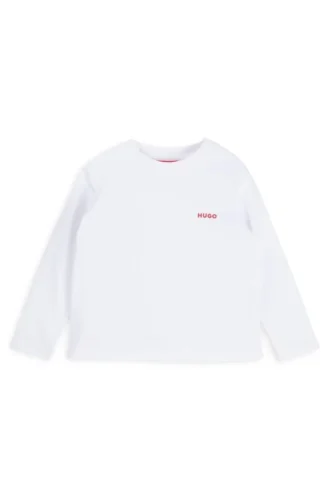 Kinder-T-Shirt mit Logo-Print aus Baumwolljersey