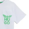 Kinder-T-Shirt mit Motten-Motiv aus Baumwolle Kinder-T-Shirt mit Motten-Motiv aus Baumwolle