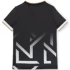 Kinder-T-Shirt mit V-Ausschnitt und Degradé-Motiv Kinder-T-Shirt mit V-Ausschnitt und Degradé-Motiv