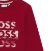 Kinder-T-Shirt mit wiederkehrendem Logo aus Baumwolljersey