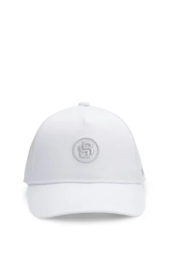 Kinder-Twill-Cap mit Double-B-Monogramm