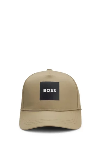 Kinder-Twill-Cap mit Logo-Print
