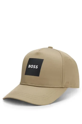 Kinder-Twill-Cap mit Logo-Print