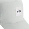Kinder-Twill-Cap mit Logo-Print