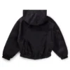 Kinder-Windjacke mit Kapuze und Monogramm-Muster Kinder-Windjacke mit Kapuze und Monogramm-Muster