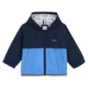 Kinder-Windjacke mit Logo-Print und Colour-Blocking Kinder-Windjacke mit Logo-Print und Colour-Blocking