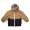 Kinder-Windjacke mit Logo-Print und wasserabweisender Beschichtung Kinder-Windjacke mit Logo-Print und wasserabweisender Beschichtung