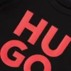 Kinder-Zwei-in-Eins-T-Shirt mit gestapeltem Logo-Print