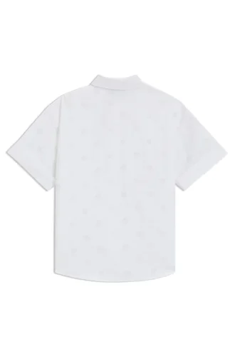 Kinderhemd mit Double-B-Monogrammen