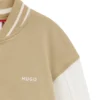 Kinderjacke aus Baumwollmischung mit Motiv auf der Rückseite