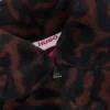 Kinderjacke aus Kunstfell mit Leopardenmuster