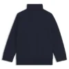 Kinderjacke mit gesticktem Logo und Reißverschluss vorne Kinderjacke mit gesticktem Logo und Reißverschluss vorne
