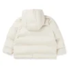 Kinderjacke mit Kapuze und Logo-Details Kinderjacke mit Kapuze und Logo-Details