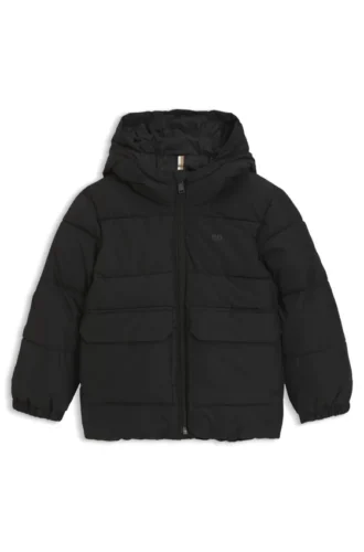Kinderjacke mit Logo-Print