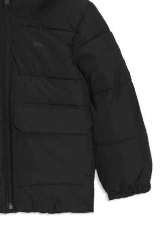 Kinderjacke mit Logo-Print