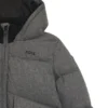 Kinderjacke mit Logo-Print und Flanell-Optik Kinderjacke mit Logo-Print und Flanell-Optik