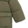 Kinderjacke mit Logo-Print und Watte