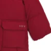 Kinderjacke mit Logo-Print und Watte