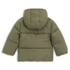 Kinderjacke mit Logo-Print und Watte