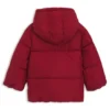 Kinderjacke mit Logo-Print und Watte