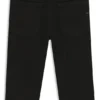 Kinderjeans aus schwarzem Stretch-Denim