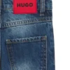 Kinderjeans in Regular-Fit aus blauem Denim Kinderjeans in Regular-Fit aus blauem Denim