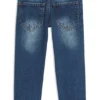 Kinderjeans in Regular-Fit aus blauem Denim Kinderjeans in Regular-Fit aus blauem Denim