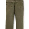Kinderjeans in Regular-Fit aus grün getöntem Denim Kinderjeans in Regular-Fit aus grün getöntem Denim