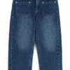 Kinderjeans in Relaxed-Fit aus blauem Stretch-Denim Kinderjeans in Relaxed-Fit aus blauem Stretch-Denim