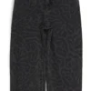 Kinderjeans in Relaxed-Fit aus Denim mit Leopardenmuster Kinderjeans in Relaxed-Fit aus Denim mit Leopardenmuster
