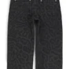 Kinderjeans in Relaxed-Fit aus Denim mit Leopardenmuster Kinderjeans in Relaxed-Fit aus Denim mit Leopardenmuster